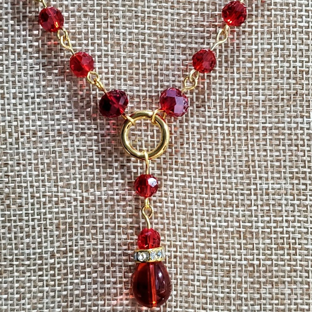 Red Necklace - Picture 2 of 6